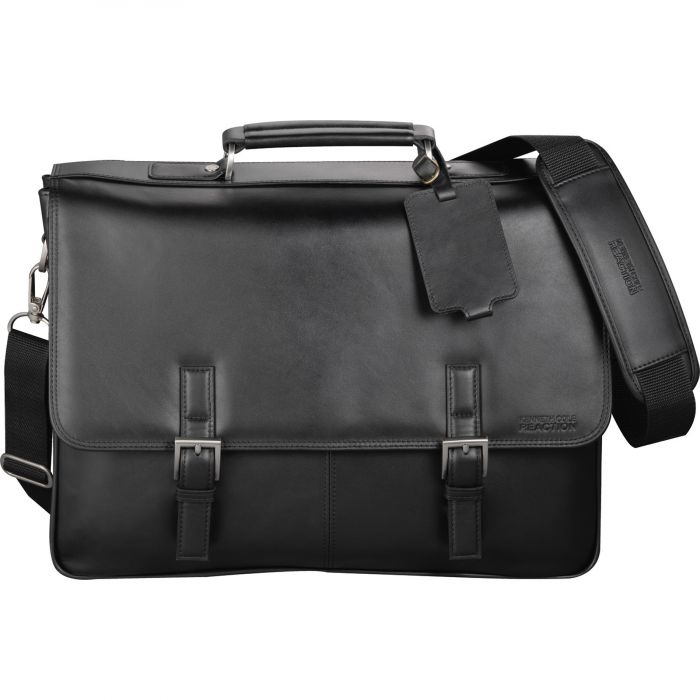 kenneth cole leather computer bag